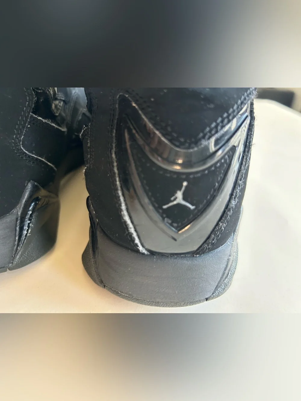 Jordan Black Suede High-Top Sneakers size 10.5